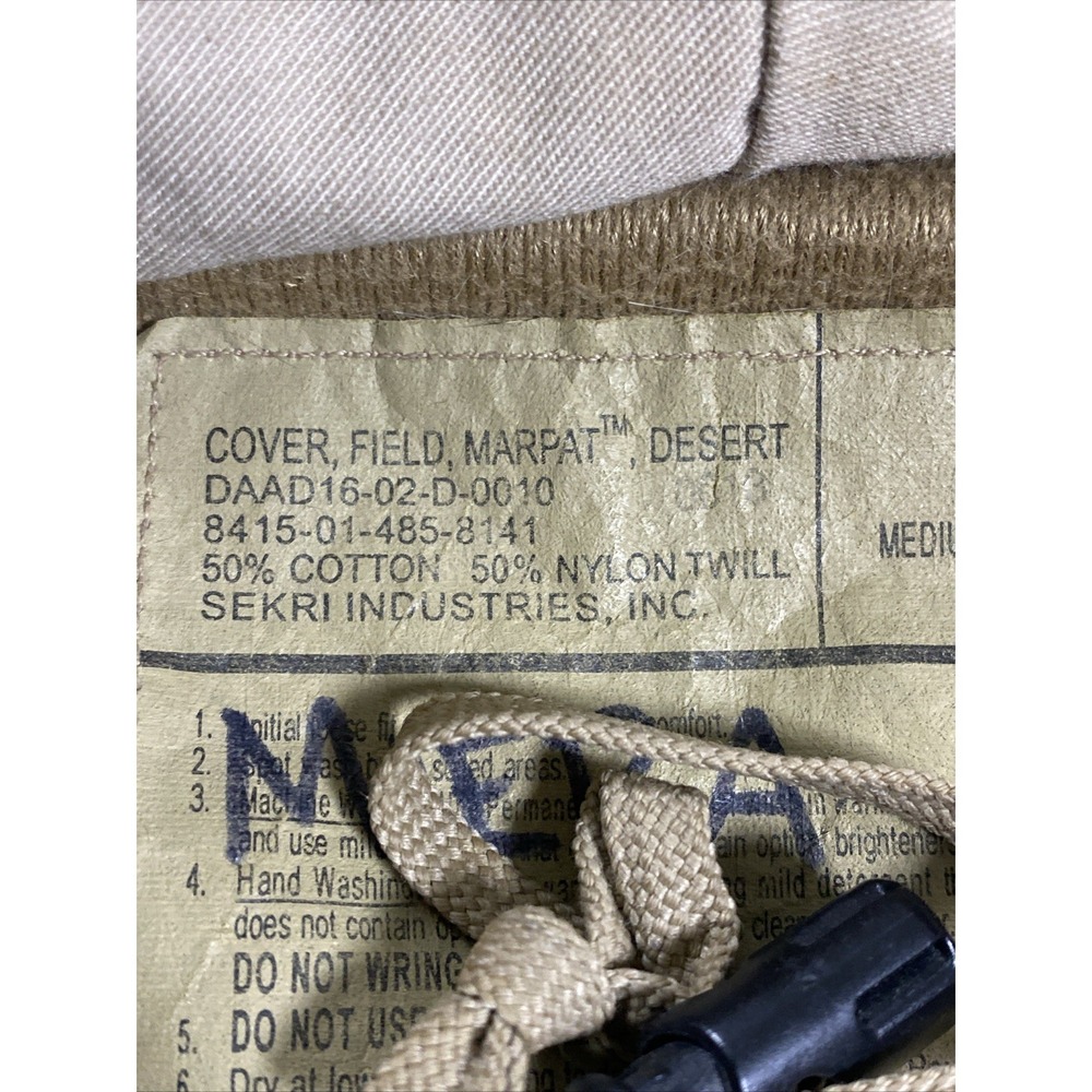 U.S. Marine Corps Boonie Hat Desert Digital Camo MARPAT Size Medium Sekri Inc. - Picture 7 of 8